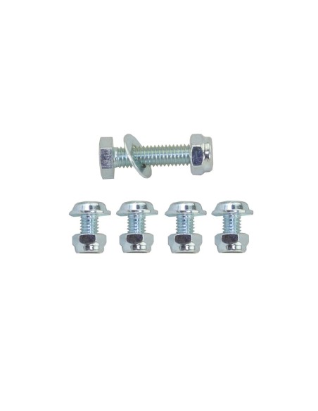 Bolt/Nut Fender Set-of/5 Chrome.